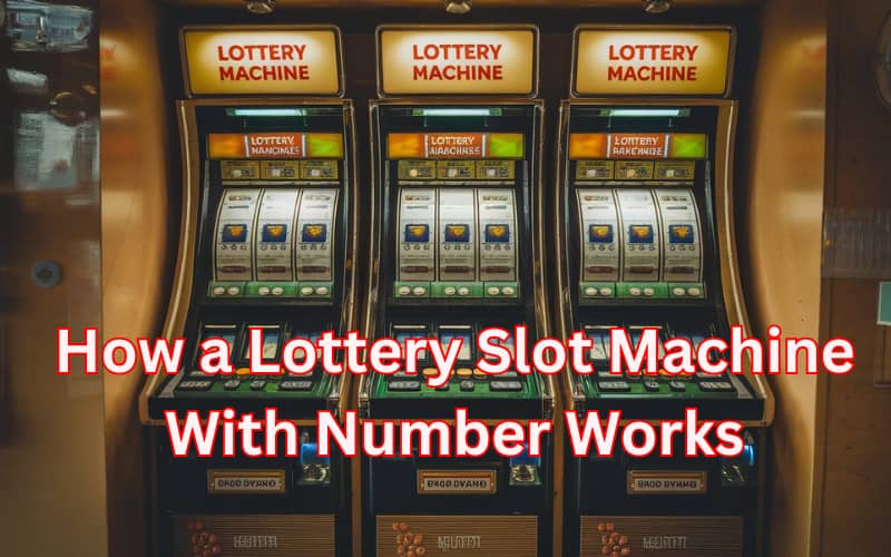 how a lottery slot machine with number