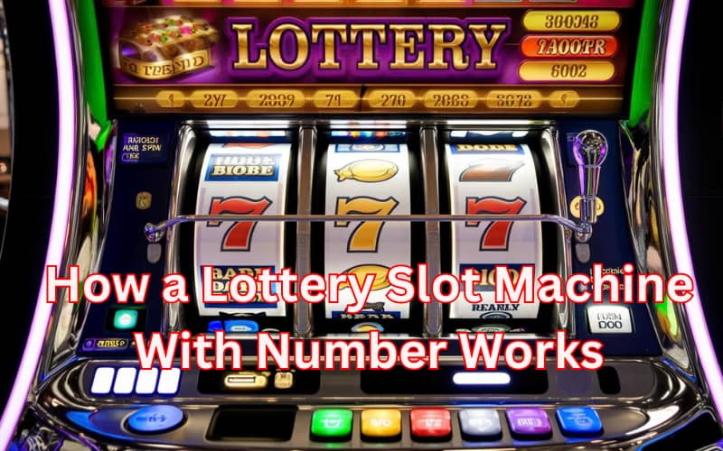 how a lottery slot machine with number 