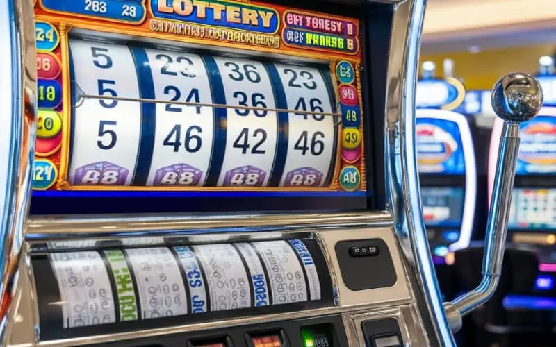 how a lottery slot machine works