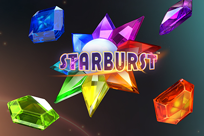 Starburst Slot Game Banner